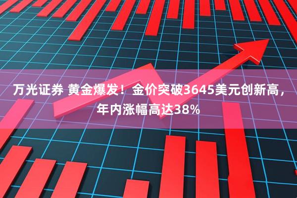 万光证券 黄金爆发！金价突破3645美元创新高，年内涨幅高达38%